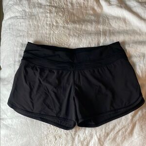 Women's Black Athletic Shorts